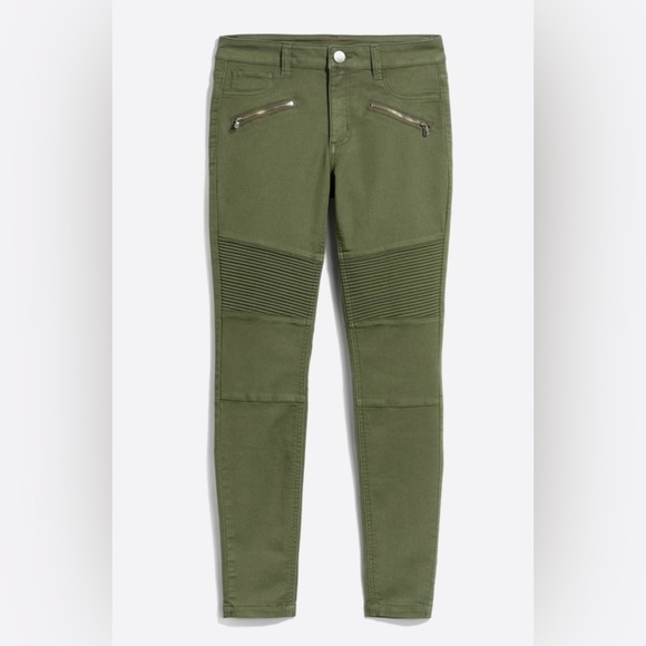 Tinsel Pants - TINSEL Brian Moto Detail Skinny Pant